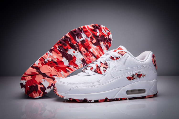 Nike Air Max 90 White London Sneaker - Click Image to Close